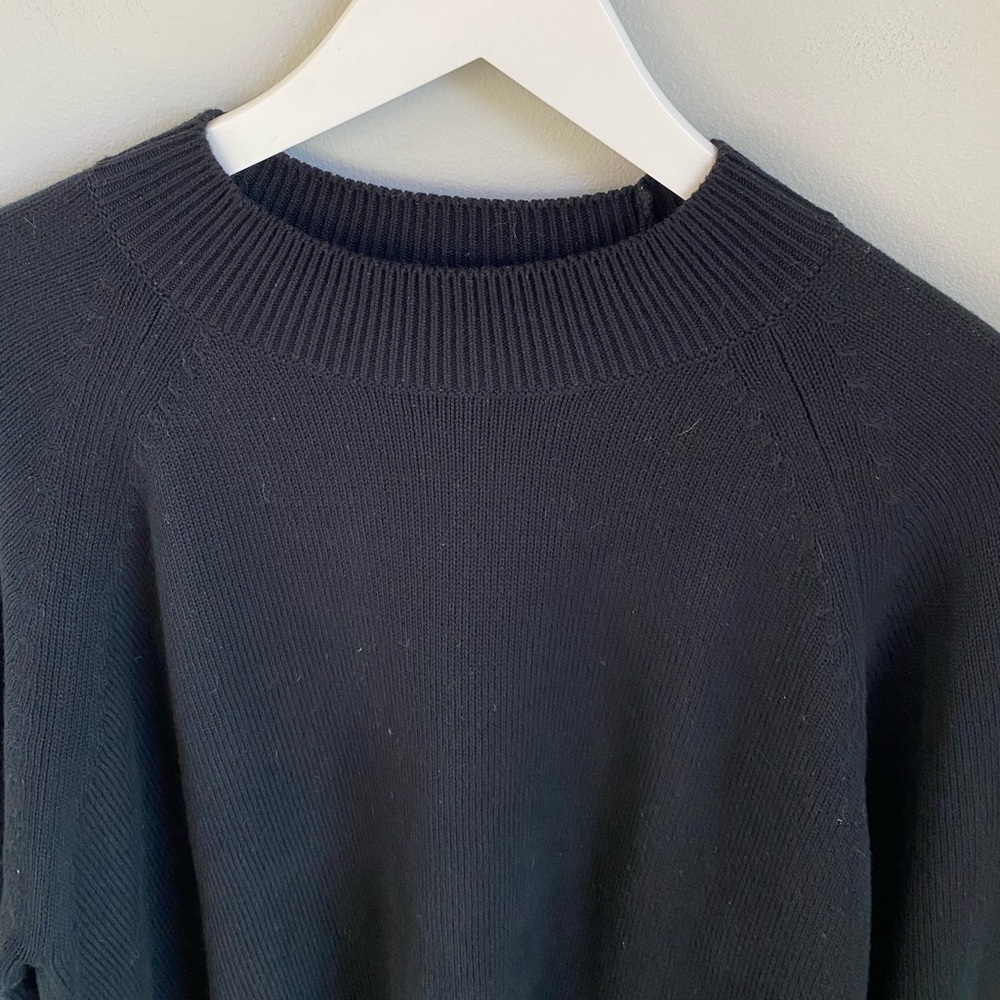 Quince Organic Cotton Mock Neck Sweater - Picture 5 of 14